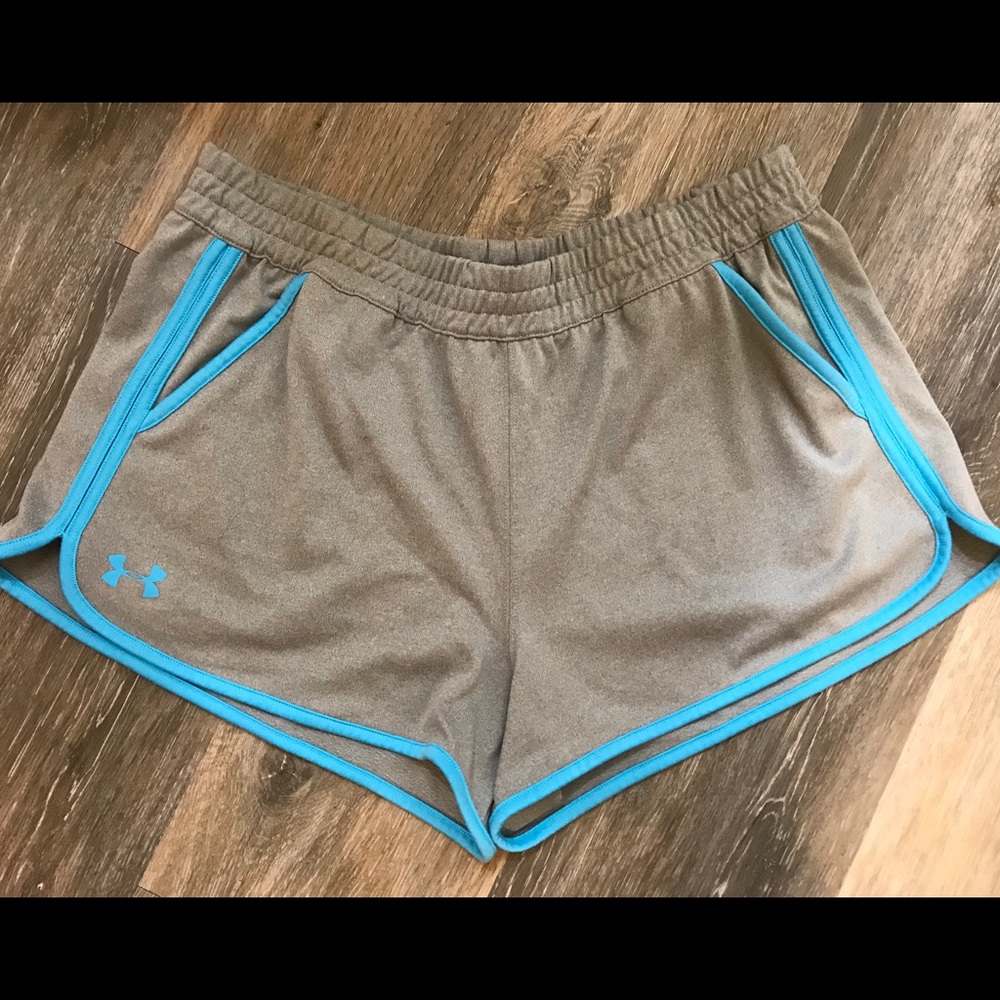 Under Armour Gray and Blue shorts